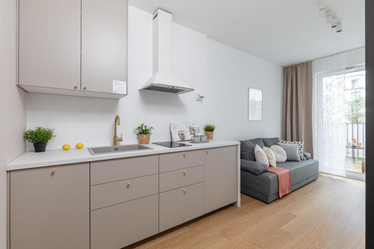 Superapart Bokserska 71A Ministudio وارسو المظهر الخارجي الصورة
